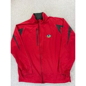 AT&T Pebble Beach National Pro Am Antigua Golf Jacket (Men's XL) Red